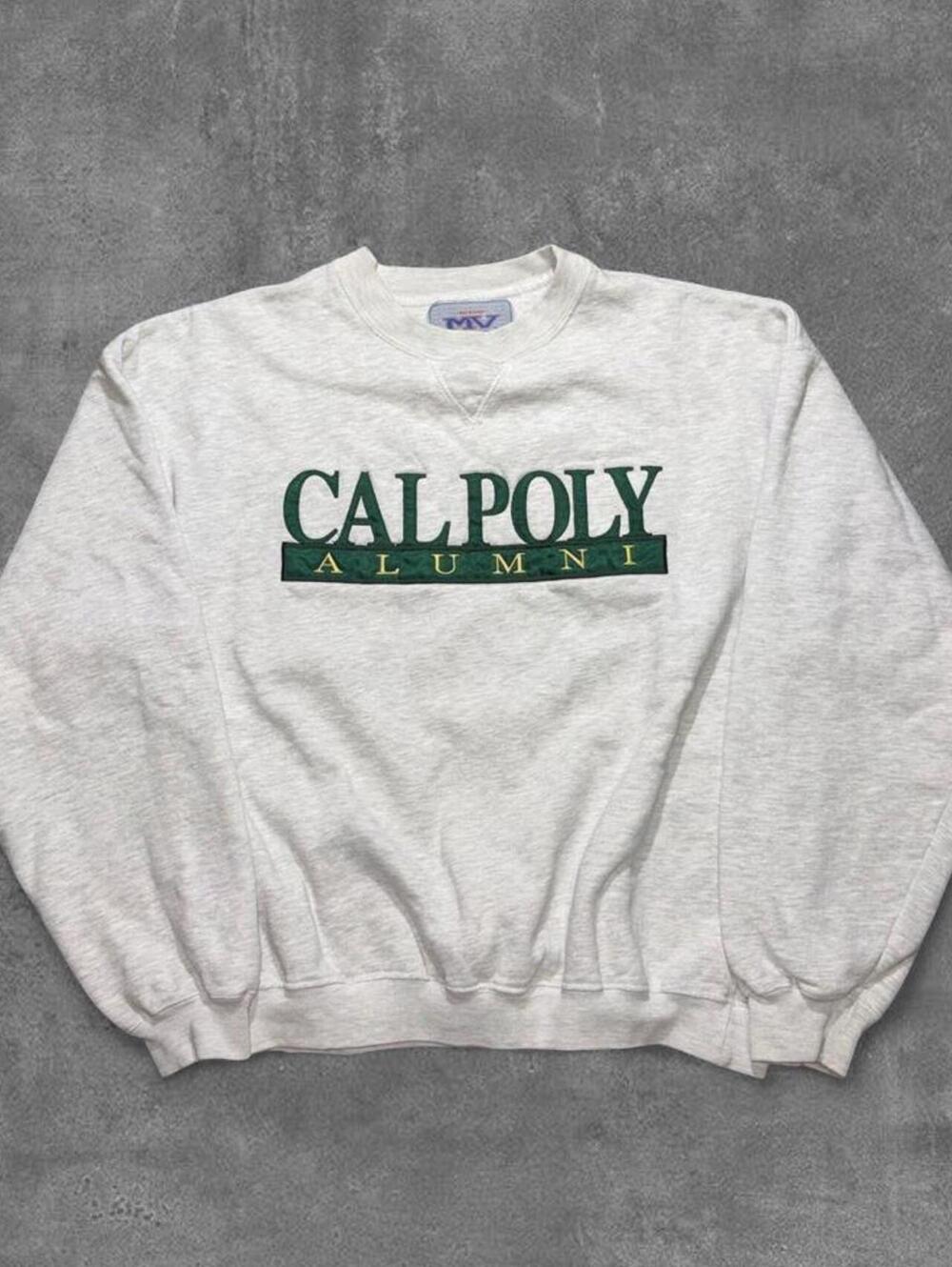 Vintage Cal Poly Alumni Crewneck Sweatshirt Medium